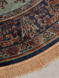 Raz Teppich rund Grün, Detail