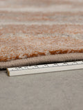 Solar Teppich rund Grau/Terrakotta, Detail