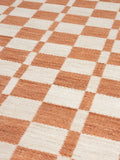 Checker Teppich Beige/Terrakotta 160 × 230 cm, Detail