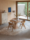 Tasty Teppich 200 × 290 cm in Beige im Raum