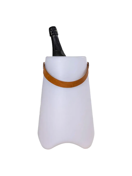 Bristol LED-Weinkühler PU-Gurtband, aufladbar Leuchte Living Nordic