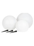 Lifton LED-Leuchten-Set integriertes Solarpanel Leuchte Living Nordic
