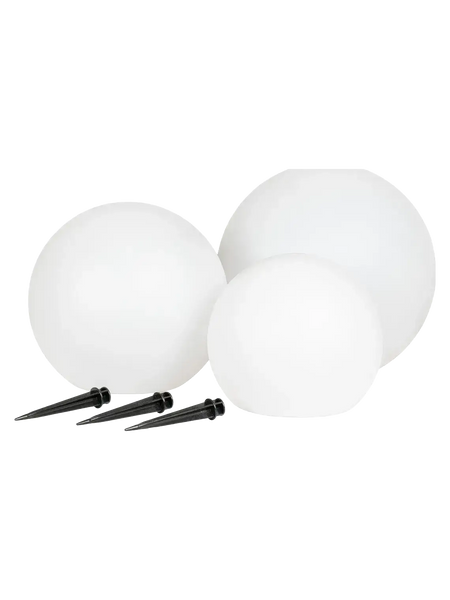 Lifton LED-Leuchten-Set integriertes Solarpanel Leuchte Living Nordic