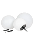 Lifton LED-Leuchten-Set integriertes Solarpanel Leuchte Living Nordic