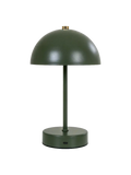 Holt LED-Tischleuchte grün/Messing, aufladbar Tischleuchte Living Nordic
