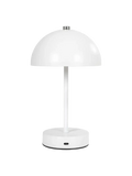Holt LED-Tischleuchte weiß/Stahl, aufladbar Tischleuchte Living Nordic