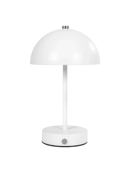 Holt LED-Tischleuchte weiß/Stahl, aufladbar Tischleuchte Living Nordic