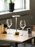 Lyneham LED-Tischleuchte silber, aufladbar Tischleuchte Living Nordic