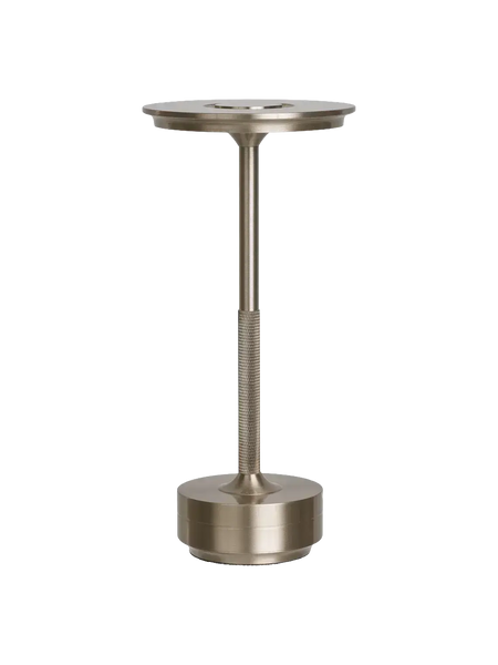 Lyneham LED-Tischleuchte silber, aufladbar Tischleuchte Living Nordic