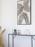 Hurricane Kerzenhalter Metall/Glas, schwarz Kerzenhalter Living Nordic