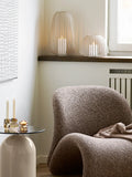 Stoense Laterne Metall, beige Laterne Living Nordic