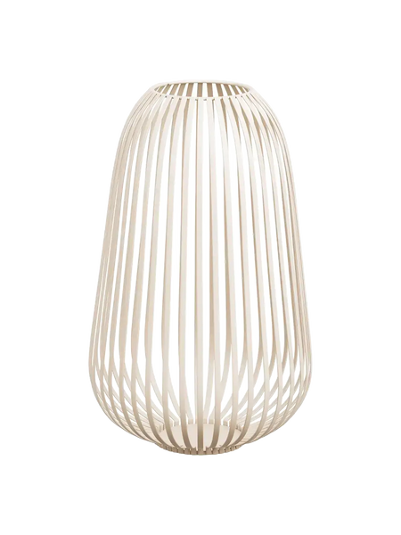 Stoense Laterne Metall, beige Laterne Living Nordic