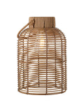 Brentford Solarleuchte Polyrattan, braun – Ø20x30,5 cm Living Nordic