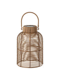 Brentford Solarleuchte Polyrattan, braun – Ø20x30,5 cm Living Nordic