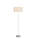 Watton Stehleuchte Stahl/Leinen, grau/beige Stehleuchte Living Nordic
