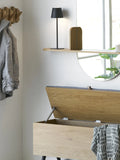 Bradford Tischleuchte Metall, schwarz, aufladbar Tischleuchte Living Nordic