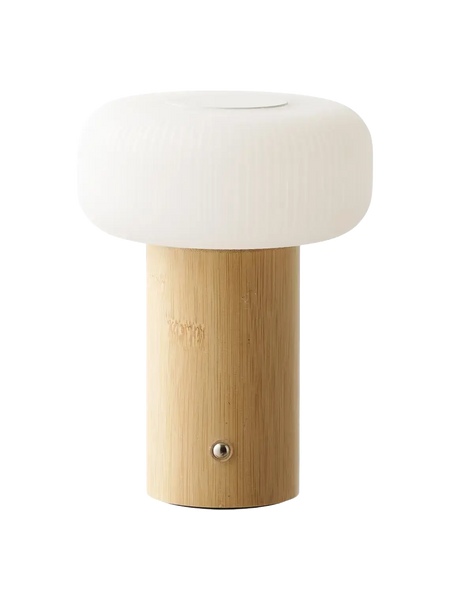 Stafford Tischleuchte Bambus/Metall/PE, aufladbar Tischleuchte Living Nordic
