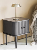 Fenwick Tischleuchte Metall, aufladbar, silber Tischleuchte Living Nordic