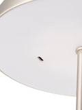 Fenwick Tischleuchte Metall, aufladbar, silber Tischleuchte Living Nordic
