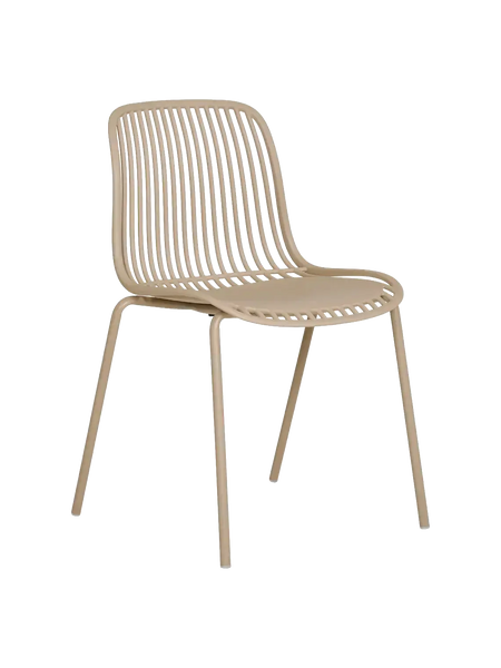 Branson Gartenstuhl Polypropylen Gartenstuhl Living Nordic sand, stapelbar