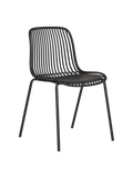 Branson Gartenstuhl Polypropylen Gartenstuhl Living Nordic schwarz, stapelbar
