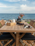 Volos Esstisch Teak, natur Esstisch Living Nordic