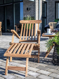 Arrecife Liegestuhl Teak, natur Liegestuhl Living Nordic