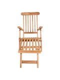 Arrecife Liegestuhl Teak, natur Liegestuhl Living Nordic