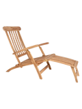 Arrecife Liegestuhl Teak, natur Liegestuhl Living Nordic