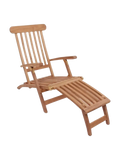 Arrecife Liegestuhl Teak, natur Liegestuhl Living Nordic