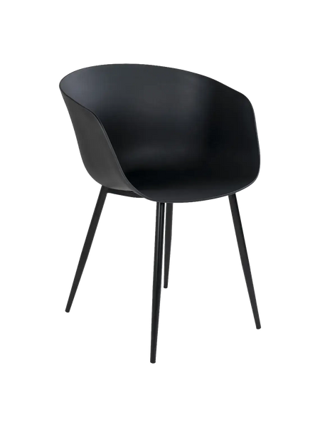 Roda Esszimmerstuhl PP/Stahl, schwarz Esszimmerstuhl Living Nordic