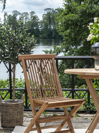 Toledo Esszimmerstuhl Teak, natur Esszimmerstuhl Living Nordic