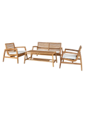Santander Lounge-Set Teak Gartenmöbel-Set Living Nordic