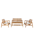 Santander Lounge-Set Teak Gartenmöbel-Set Living Nordic