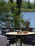 Salerno Esszimmerstuhl Aluminium/Polyester Esszimmerstuhl Living Nordic