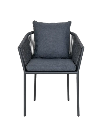 Salerno Esszimmerstuhl Aluminium/Polyester Esszimmerstuhl Living Nordic