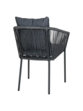 Salerno Esszimmerstuhl Aluminium/Polyester Esszimmerstuhl Living Nordic