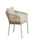 Salerno Esszimmerstuhl Aluminium/Polyester Esszimmerstuhl Living Nordic