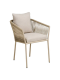 Salerno Esszimmerstuhl Aluminium/Polyester Esszimmerstuhl Living Nordic