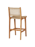 Derby Tresenstuhl Teak/Polyrattan, natur Tresenstuhl Living Nordic