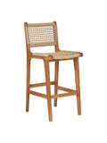 Derby Tresenstuhl Teak/Polyrattan, natur Tresenstuhl Living Nordic