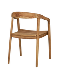 Otero Esszimmerstuhl Teak, natur Esszimmerstuhl Living Nordic