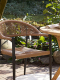 Salerno Esszimmerstuhl Aluminium/Polyester Esszimmerstuhl Living Nordic