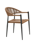 Salerno Esszimmerstuhl Aluminium/Polyester Esszimmerstuhl Living Nordic