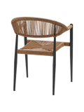 Salerno Esszimmerstuhl Aluminium/Polyester Esszimmerstuhl Living Nordic