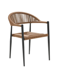 Salerno Esszimmerstuhl Aluminium/Polyester Esszimmerstuhl Living Nordic