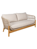 Terracina Loungesofa Akazienholz, natur/beige Sofa Living Nordic