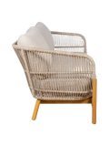 Terracina Loungesofa Akazienholz, natur/beige Sofa Living Nordic