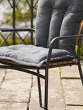 Cleveland Kissen Polyester, schwarz Kissen Living Nordic