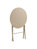 Arcas Bistro-Set 2 Stühle und 1 Tisch, rope/Stahl, taupe Gartenmöbel-Set Living Nordic